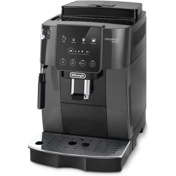DeLonghi De'Longhi Magnifica Start ECAM220.22.GB - automatic coffee machine with cappuccinatore - 15 bar - dark grey