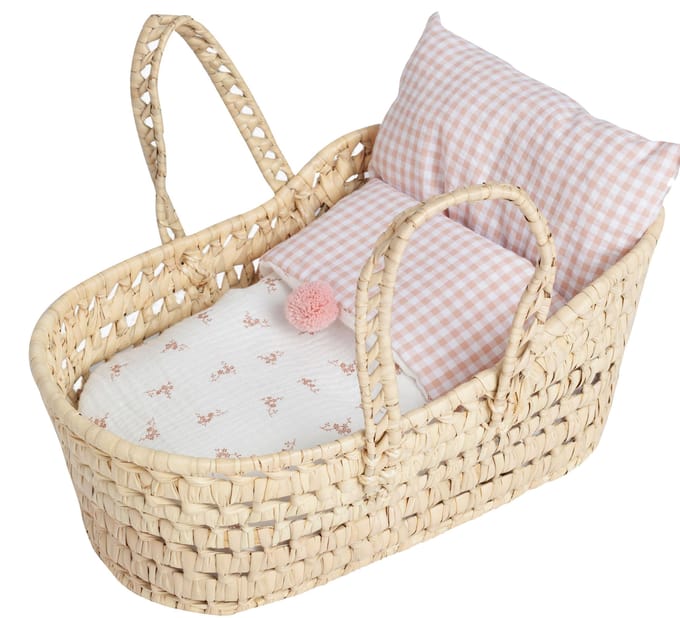 ANTONIO JUAN KIP IN EEN MAND 33 CM 92319