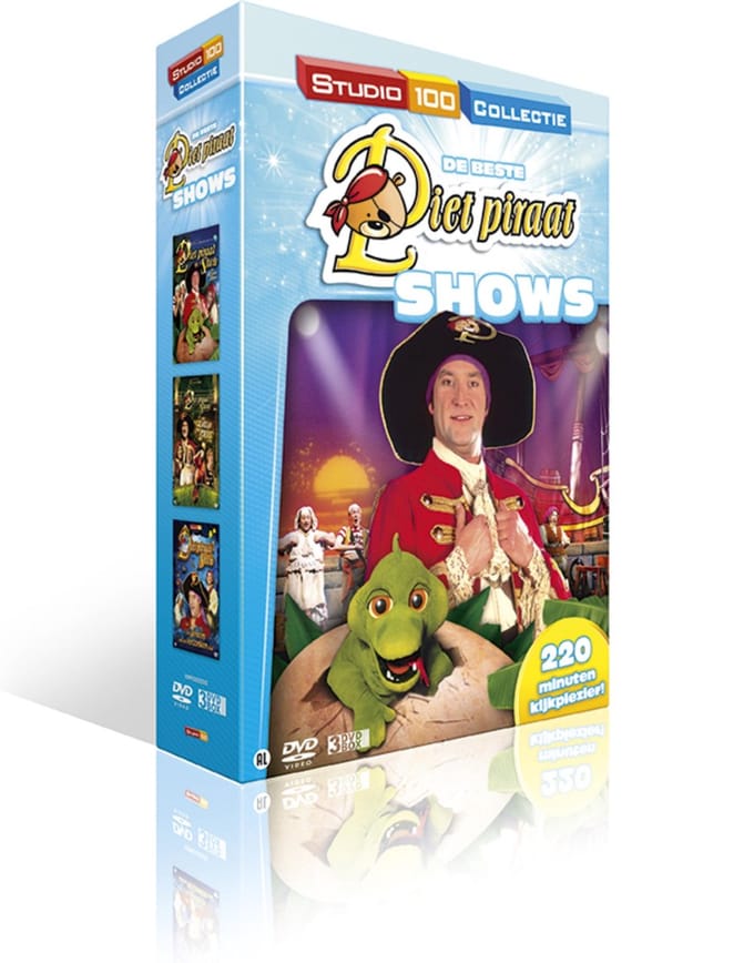 Dvd box Piet Piraat: show box vol. 2