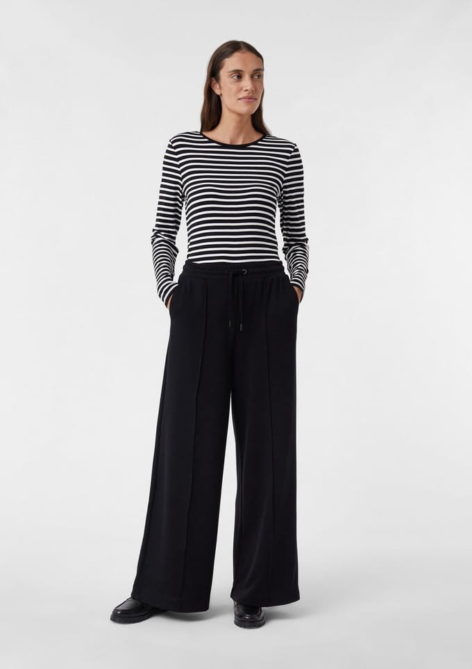 Comma  Pants Black Taglia: 38 | Pantaloni da tuta Outlet | Donna | Nero