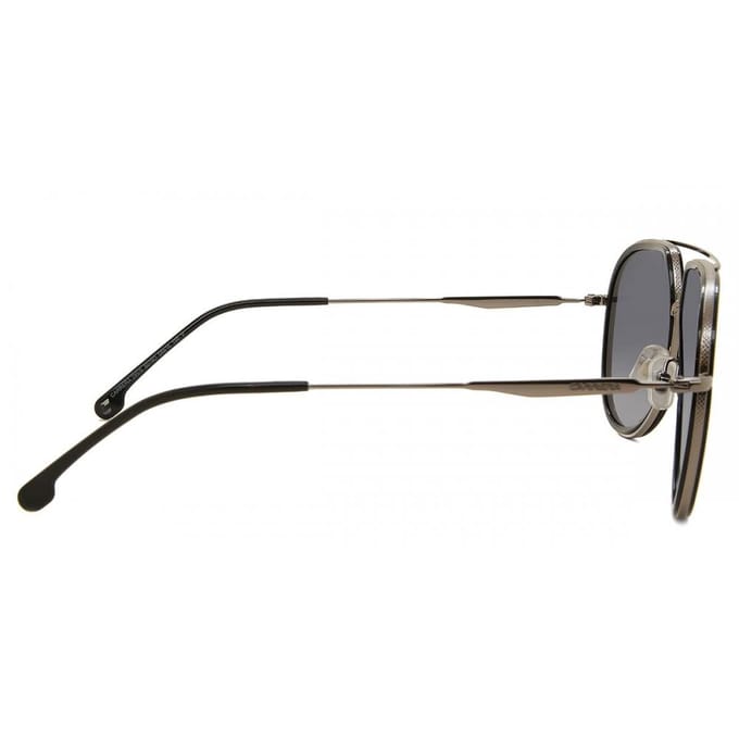 Carrera 295 S 807 9o uniSex Zonnebril Black Silver/58 gray