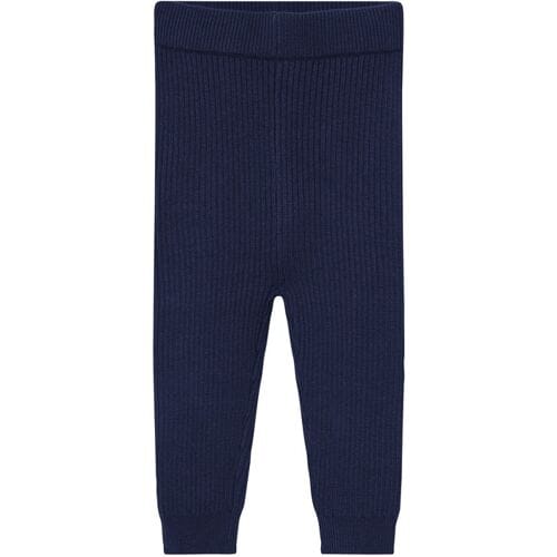 LUPILU Gebreide baby broek (Blauw, 62-68)