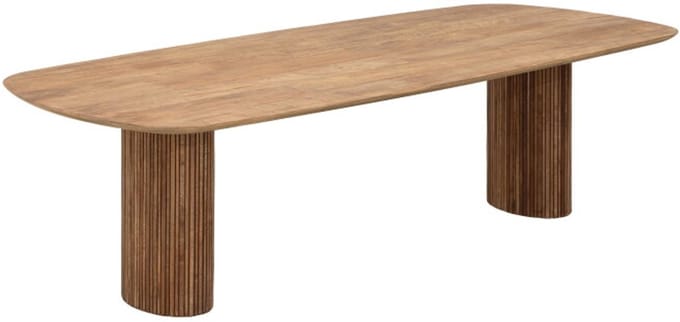 DTP Home Lagoon eettafel Deens ovaal teakhout 270x110x76 cm