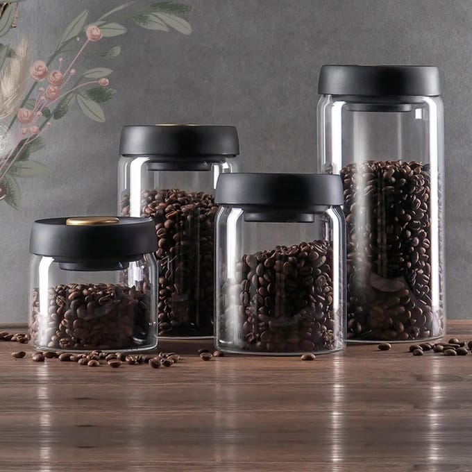 Webwonder Vacuum Koffiebus - CoffeeVac - Luchtdichte Koffieblik - 900ml