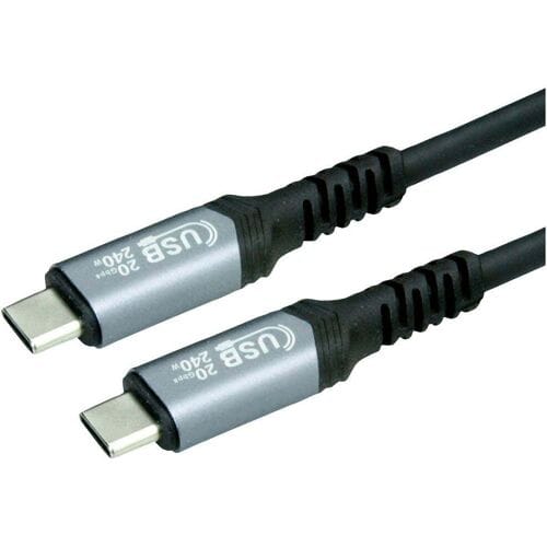 VALUE USB4 Gen3x2 Kabel, C-C, M/M, 4K UHD-1, 20Gbit/s, 240W, zwart, 2 m