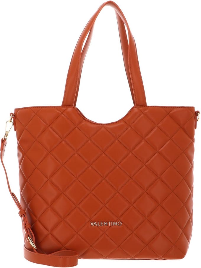 VALENTINO Schoudertas Ocarina Shopper Zucca Terracotta