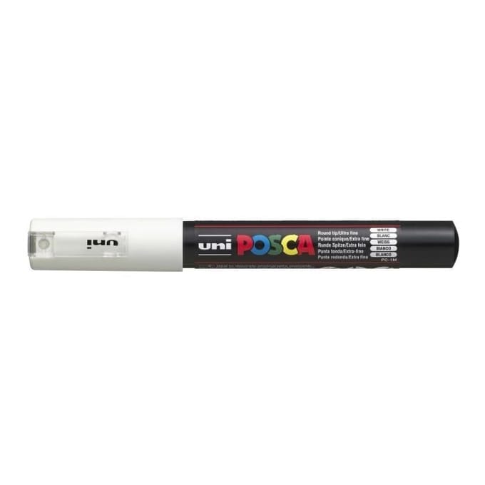 Posca marker met conische punt schrijfdikte extra-fijn wit