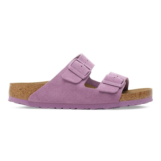 Suède sandalen Birkenstock Arizona