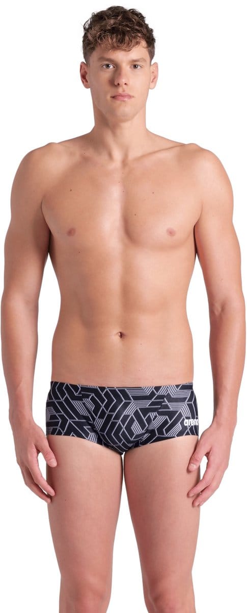 Arena Zwemslip Escape Low Waist Team Zwart