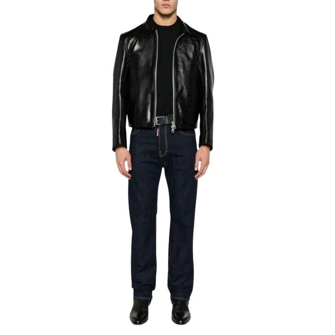 DSquared2 Heren Spijkerbroek (Marineblauw)