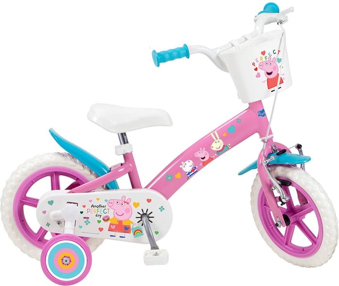 Toimsa Bikes En71 Peppa Pig 12´´ Fiets Veelkleurig 3-4 Years Jongen