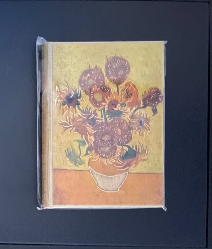 Hardcover Notitieboek 'Zonnebloemen' Vincent van Gogh
