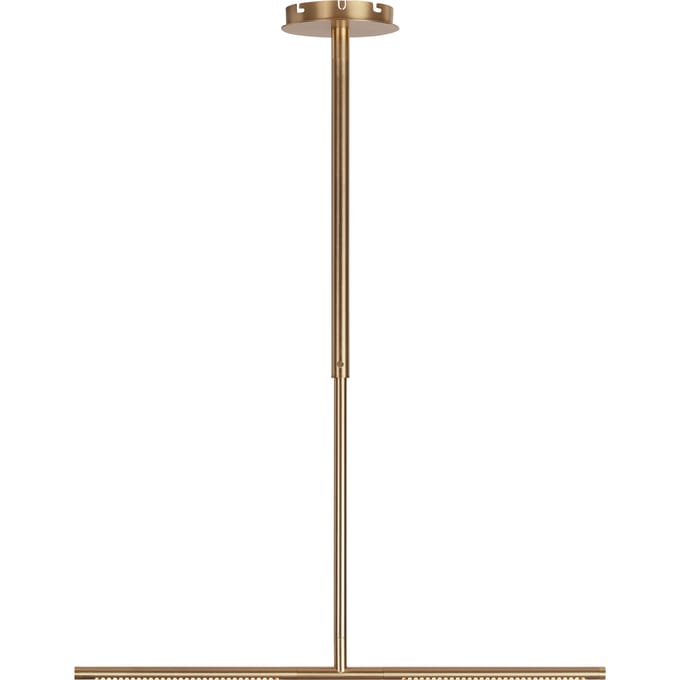 UMAGE LED hanglamp Omni, messing, 2-lamps, lengte 74 cm