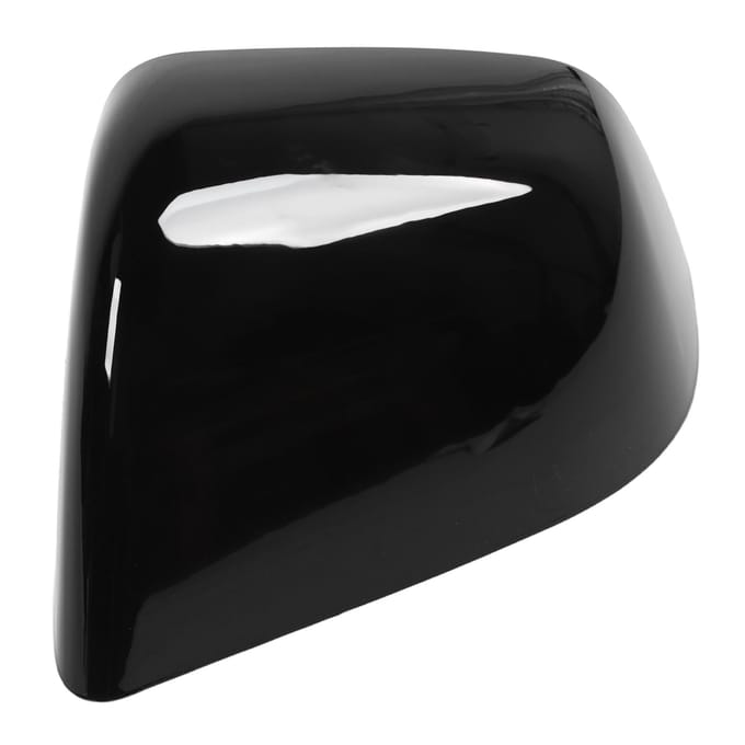 Cache de rétroviseur latéral Noir Peint Protecteur Cache de rétroviseur de porte latéral arrière de remplacement pour Tesla Model Y 2020 à Left black