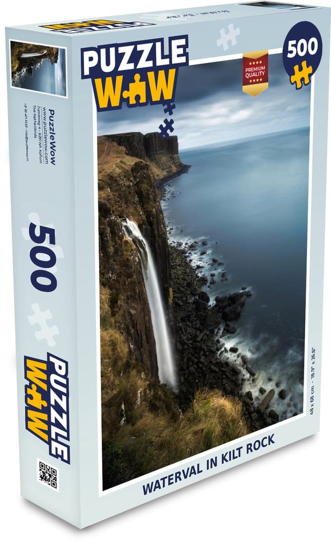 Puzzel Waterval in Kilt Rock - Legpuzzel - Puzzel 500 stukjes