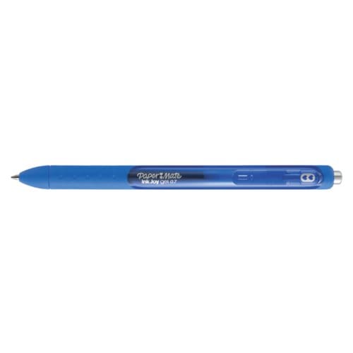 Paper Mate InkJoy Gel Retractable 0.7 mm M Blue 12-Tuck