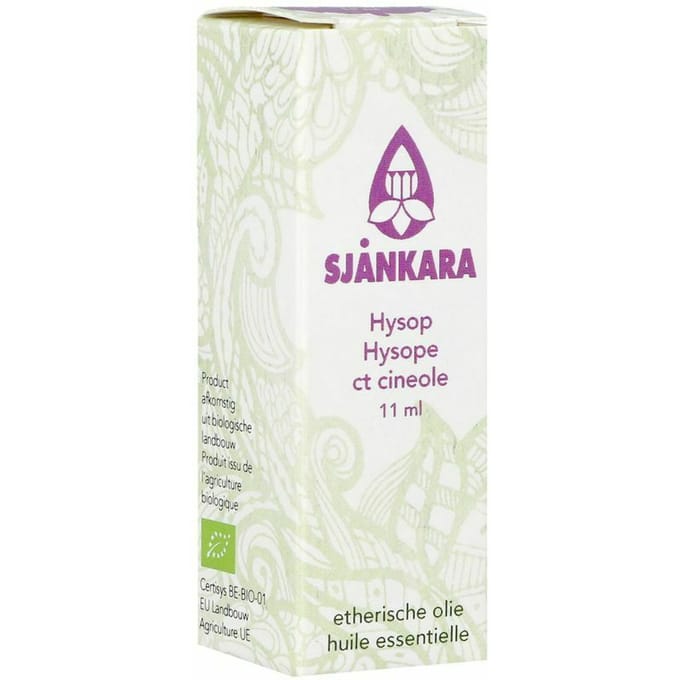 Sjankara Hysop Ct 1,8-cineole Ess. Olie Bio 11ml