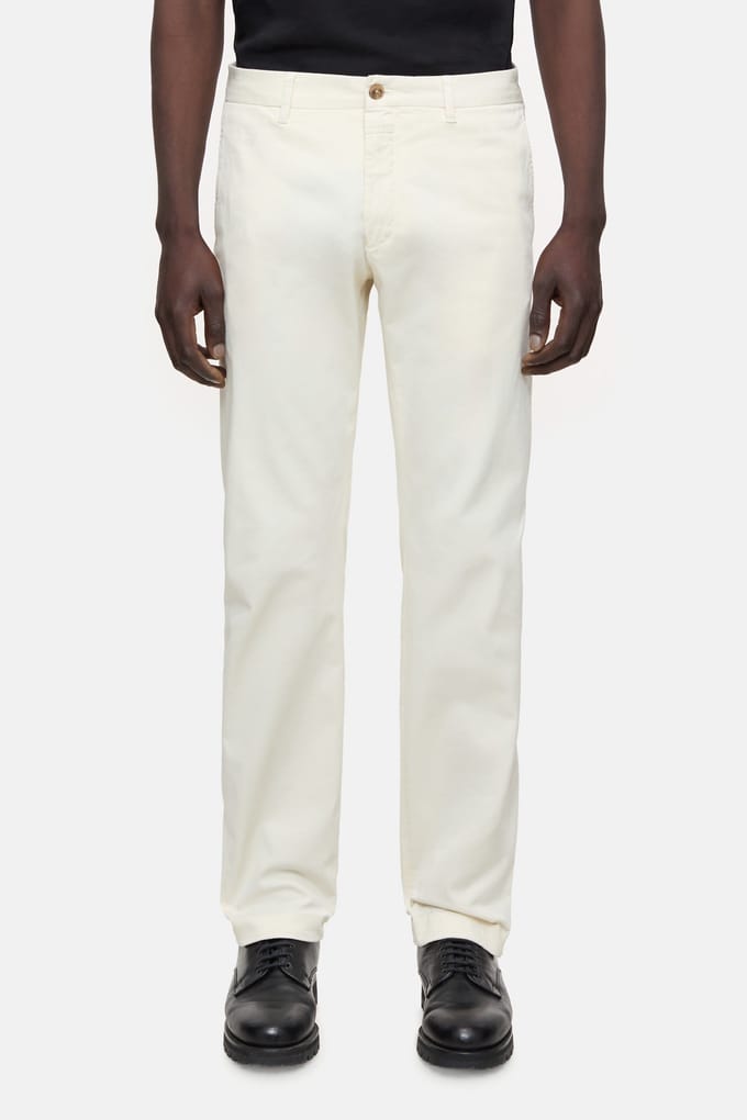 Closed Clifton Slim Pants Vanilla Cream Taglia: W38L32 | Pantaloni chino Outlet | Uomo | Bianco