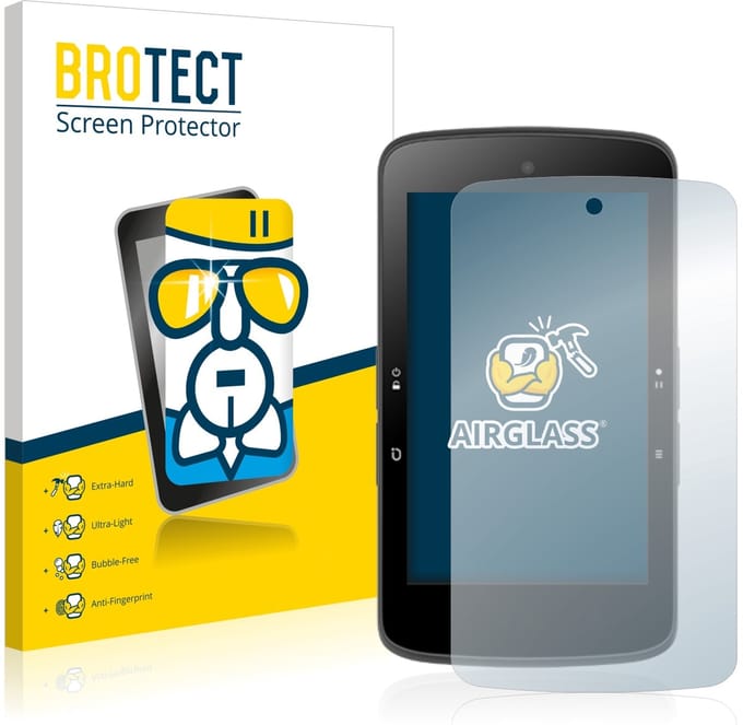Screenprotector voor Bryton Rider S800 Beschermglas transparant