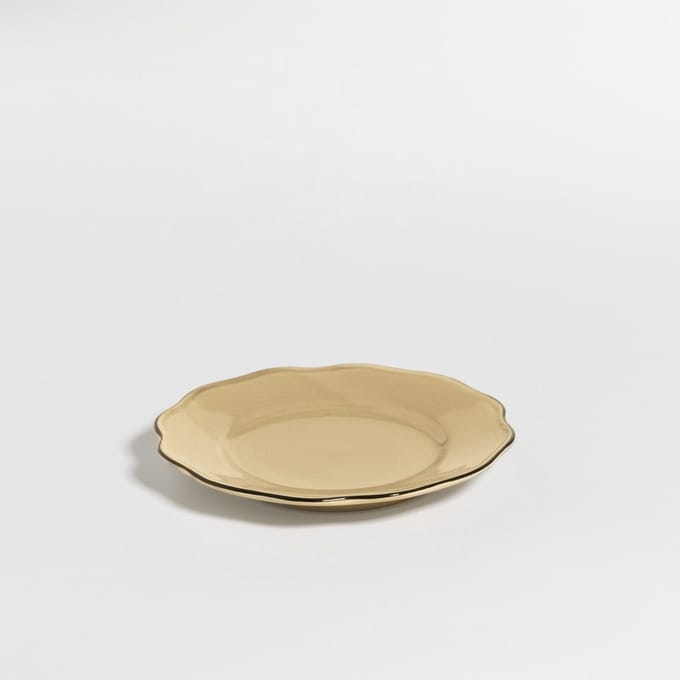 The Table Amsterdam Attic Gebaksbordje - Honey - Ø19 cm