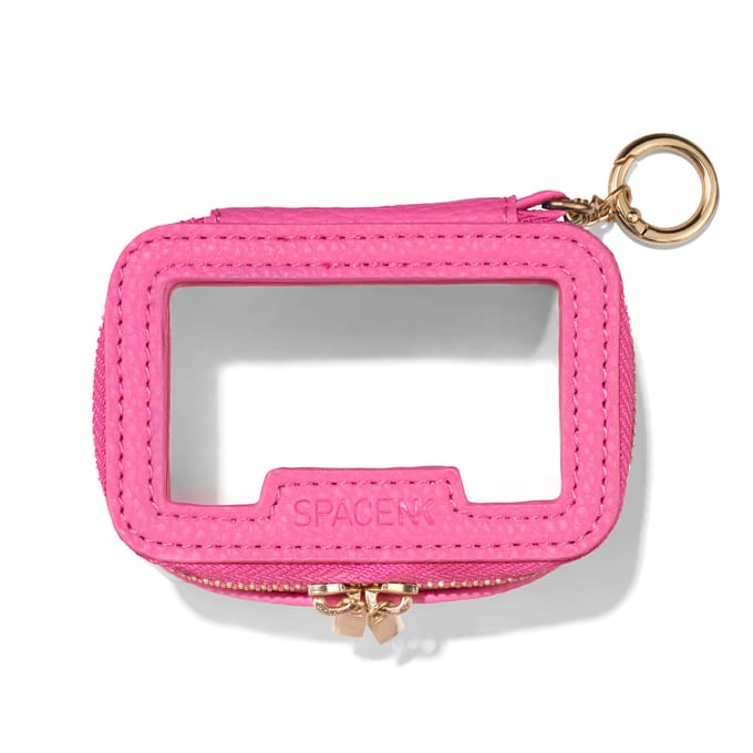 Space NK Micro Travel Bag Charm Ibiza Pink