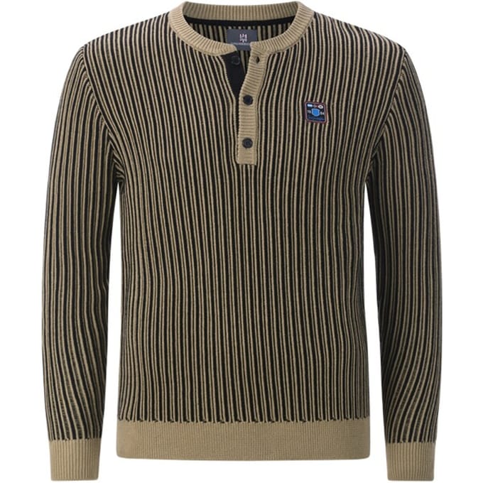 Jan Vanderstorm herren Trui - 56/58 - zwart - Plus Size
