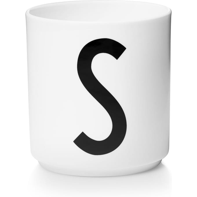 DESIGN LETTERS - Personal beker porselein  - wit - S