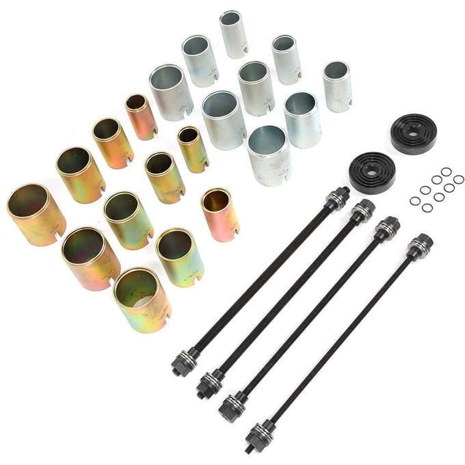 27-delige Set Universele Koolstofstaal Achteras Bus Verwijdergereedschap Set black