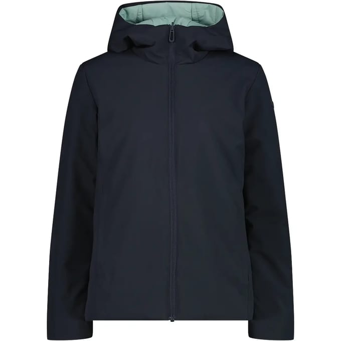 Reversible waterdichte hoodie jack voor dames CMP