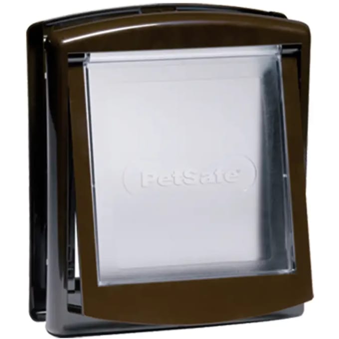 Petsafe Hondenluik 755- Medium -  Bruin/Tranparant