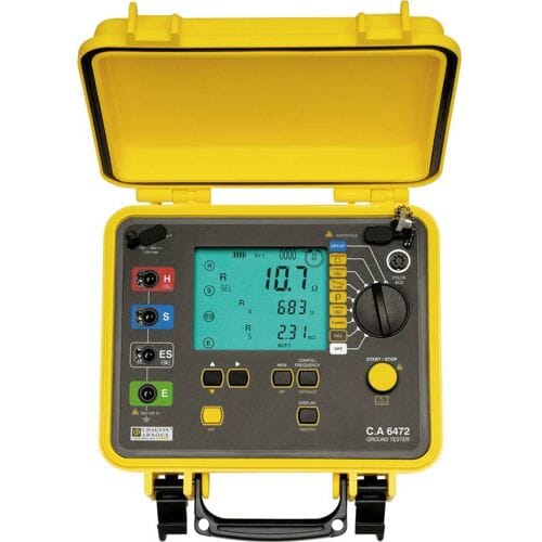 Chauvin Arnoux C.A 6472 Aardingsmeter