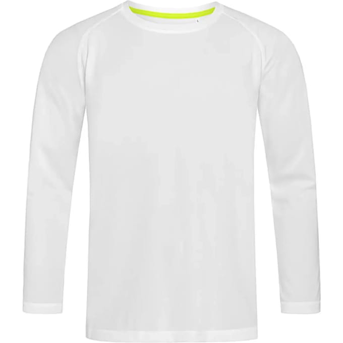Stedman Active 140 Long Sleeve S8420 - White - S