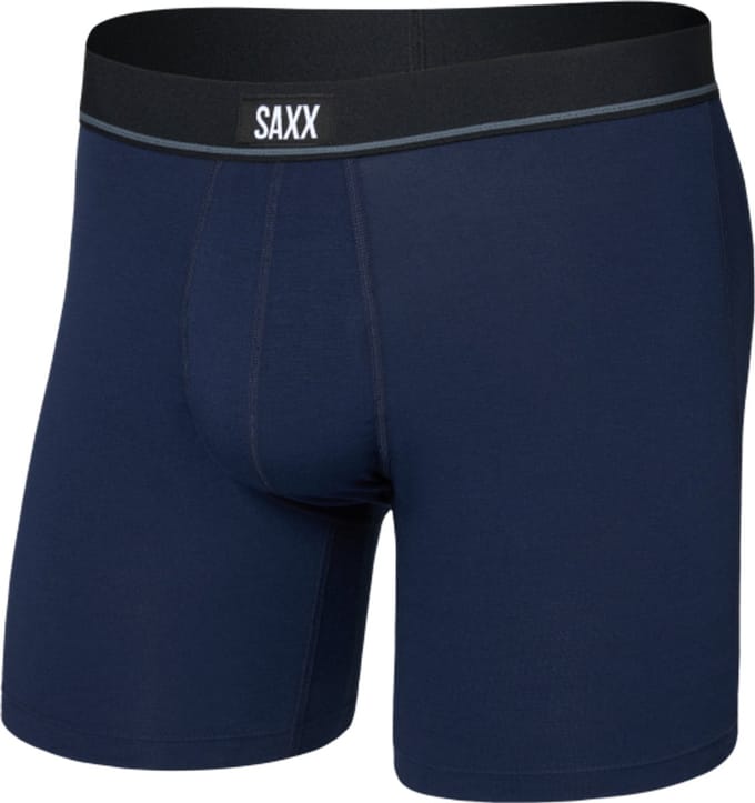 SAXX UNDERWEAR ESSENTIAL COTTON BOXER KLEUR MARITIME MAAT M