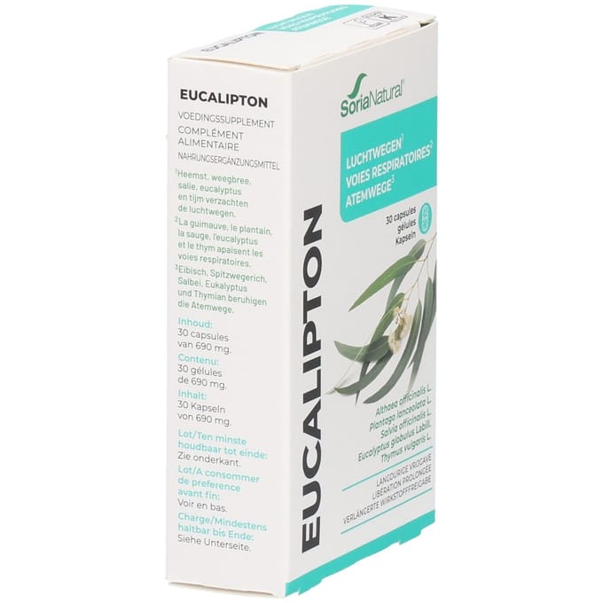 Soria Natural® 26-C Eucalipton XXI 30 Capsules