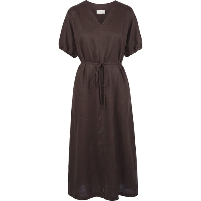 La Femme Blanche - Jurk - 471583 - Moka