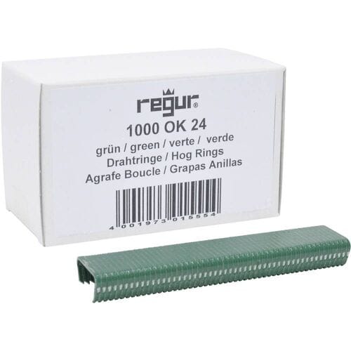 Regur 60719 Draadringen 1000 stuk(s) Afm. (l x b) 10 mm x 100 mm