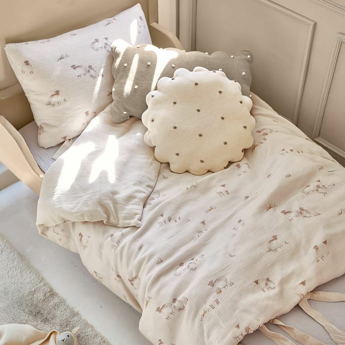 LOBERON Beddengoed Erianna crème