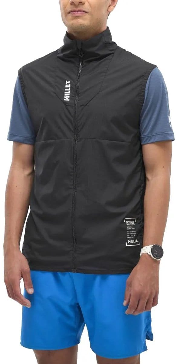 Millet Intense Windbreaker Vest Zwart M Man