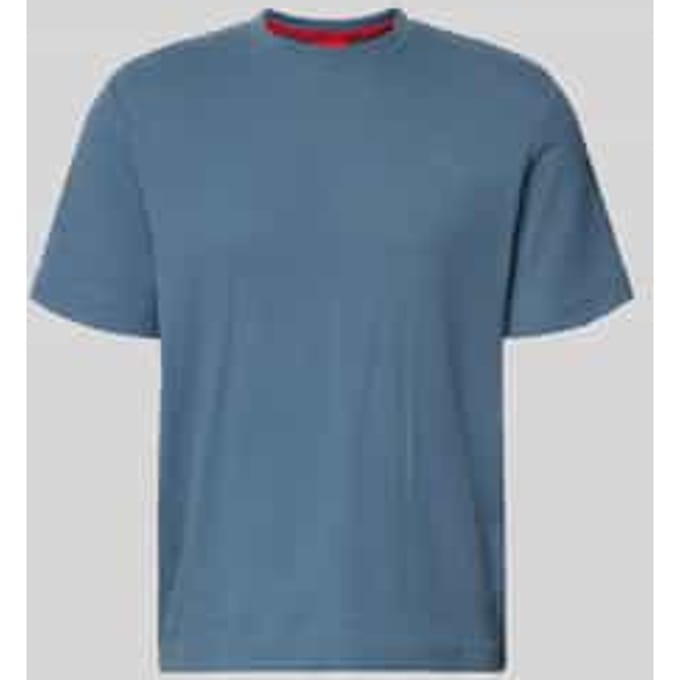 Regular fit T-shirt van katoenmix, model 'AUSTIN'