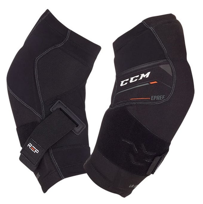 CCM Referee Elleboogbeschermers - Senior - Maat M - Lycra/Mesh - Laag Profiel