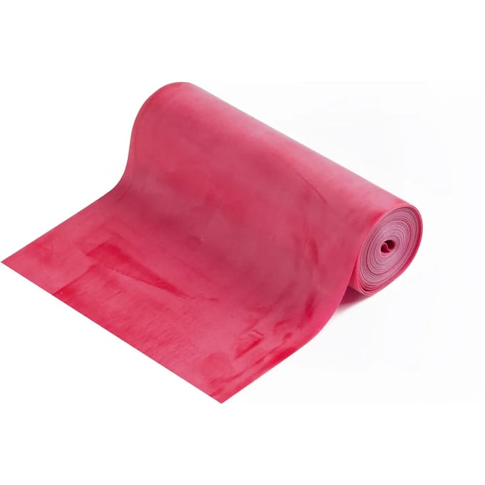 Thera-Band - Weerstandsband Oefenband Rood - 5,5 meter lang - Medium Weerstand