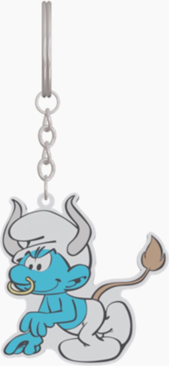 sleutelhanger - Horoscoop - stier - Metalen sleutelhanger - 6 cm