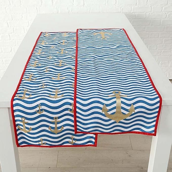 tafelloper anker set van 2 stuks