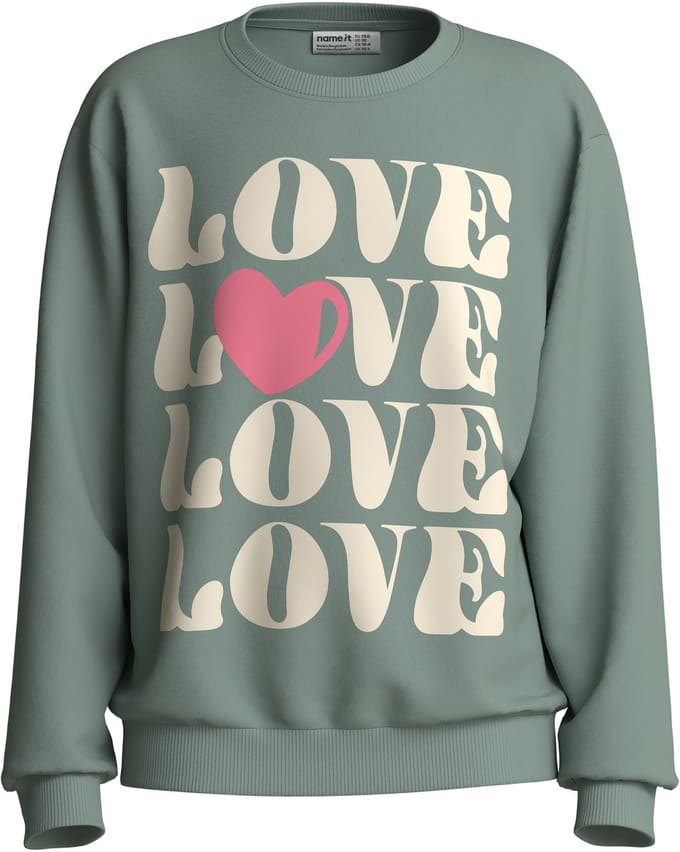 NAME IT - NKFVASACHA LS NREG SWEAT UNB - Meisjes - Sweaters