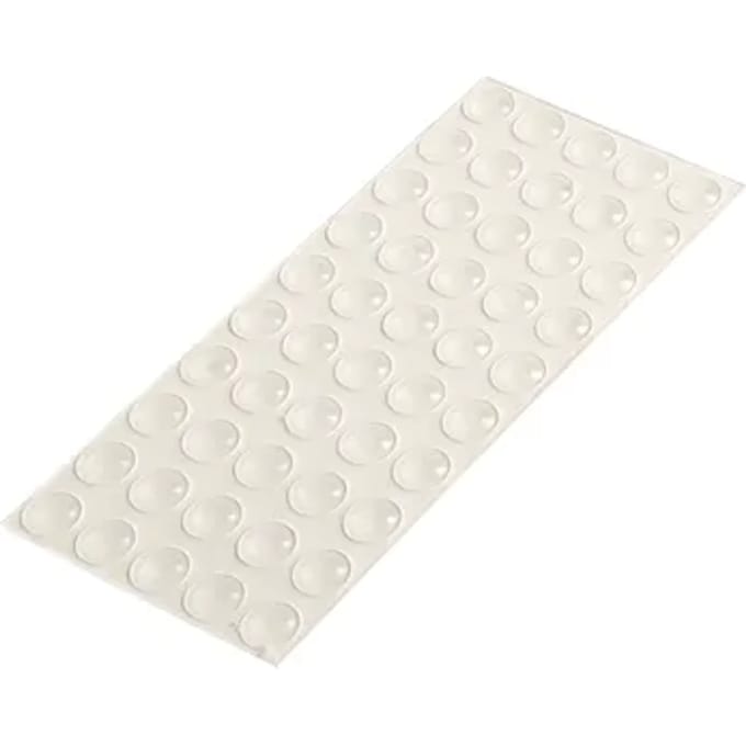 Fix-o-moll Antislip Meubelpad Stootbuffer - Zelfklevend - Kunststof - 8x1,6mm - Rond - 50 Stuks