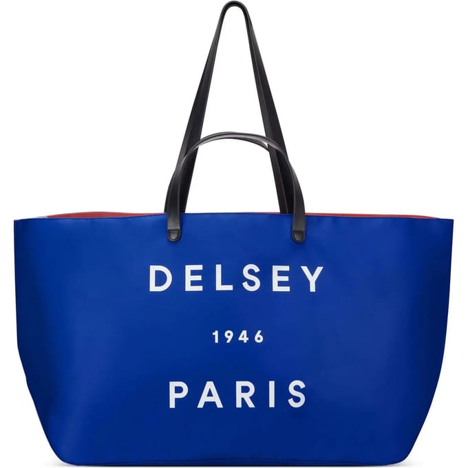 DELSEY PARIS Shopper Schoudertas Croisiere Tote Bag Klein Blue Blauw