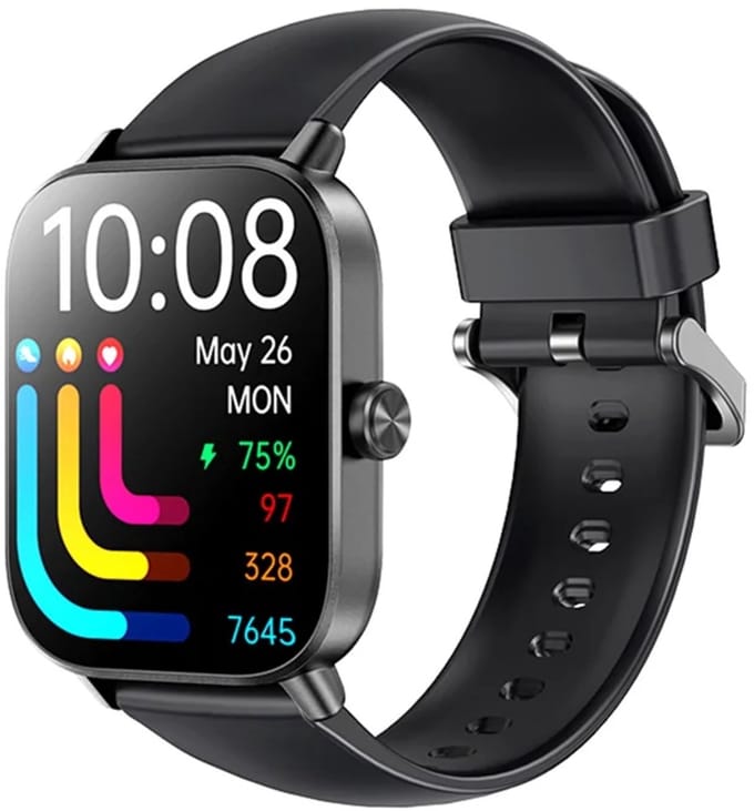 Remax WATCH20 - SmartWatch - Integrated Smart Watch - IP68 - Zwart