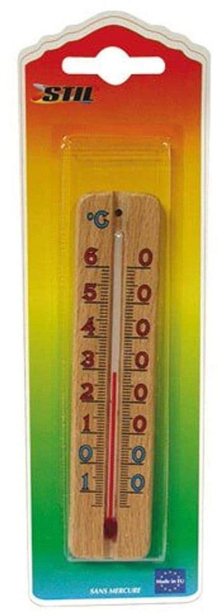 Houten Buiten Thermometer met Groot Bereik en Hoge Nauwkeurigheid