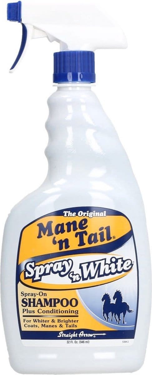 Mane 'n Tail Spray 'n White - 946 ml - spuitshampoo en conditioner in 1