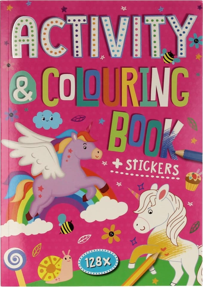 Kleur- en Activiteitenboek - Eenhoorn